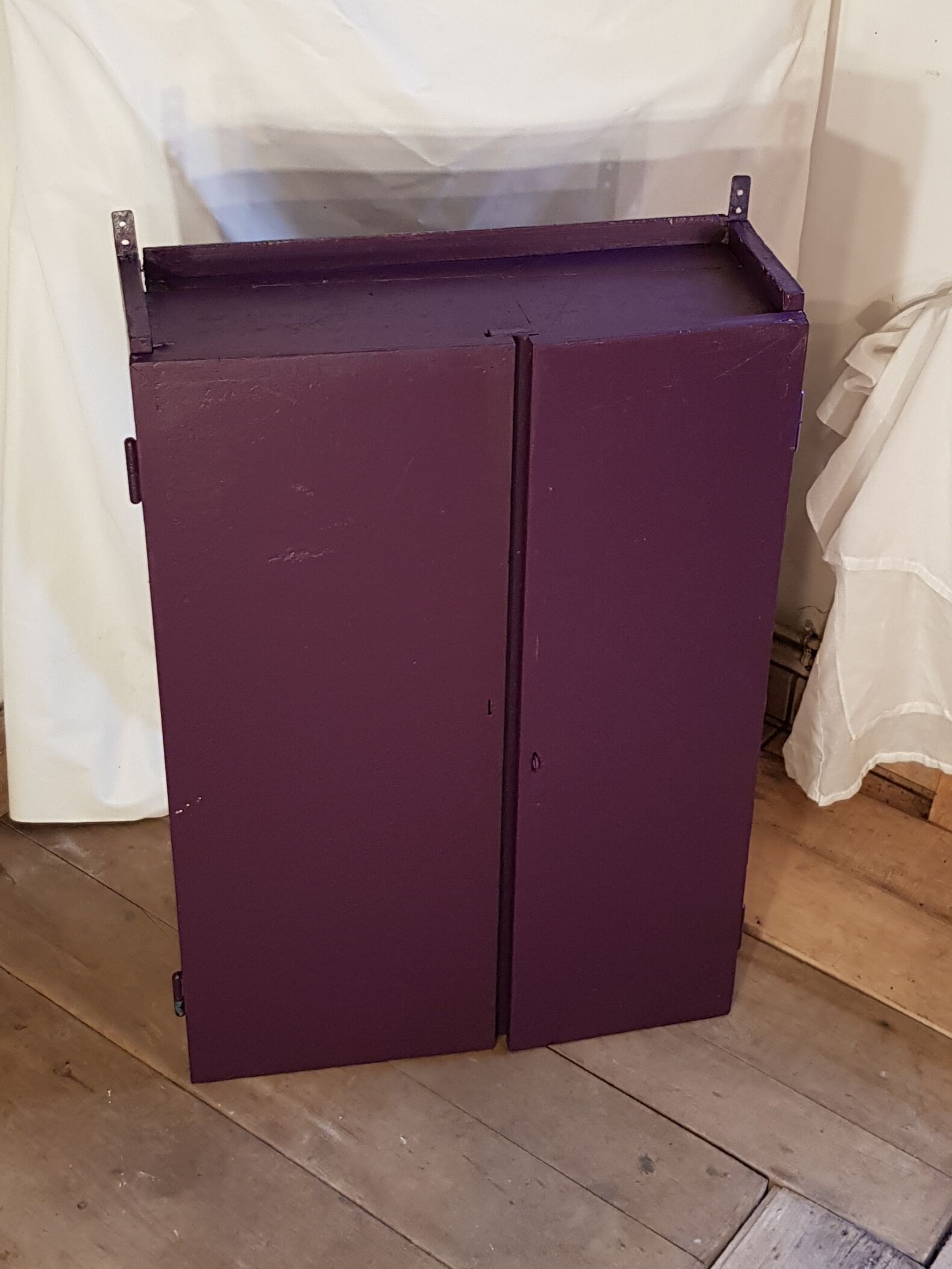 Placard d'atelier en bois