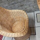 Rattan, wicker lounge set