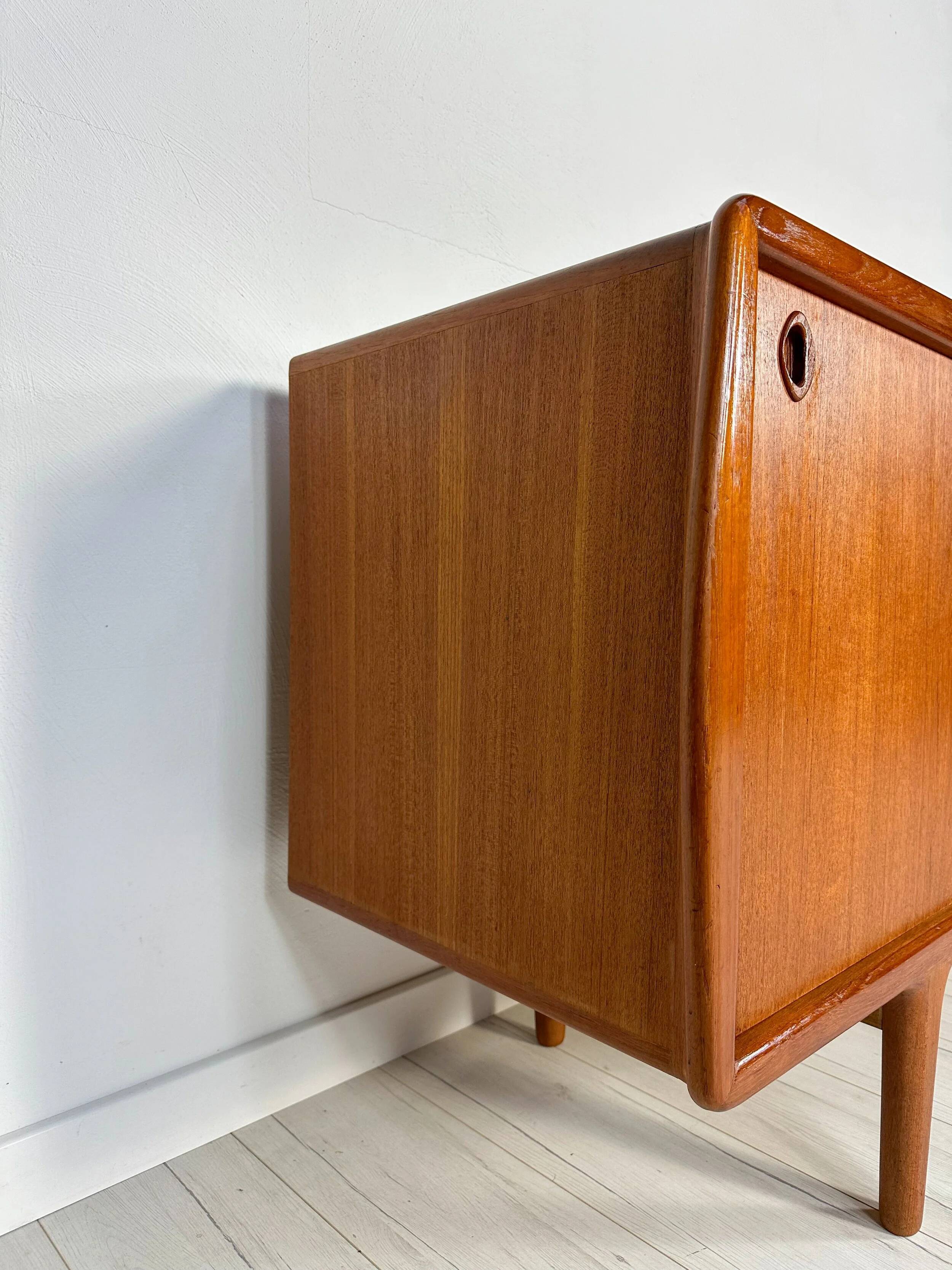 1960s Vintage Mid-Century Danish Teak Sideboard by H.P. Hansen