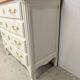 Vintage walnut commode refurbished