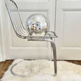 Set of 4 vintage chrome chairs