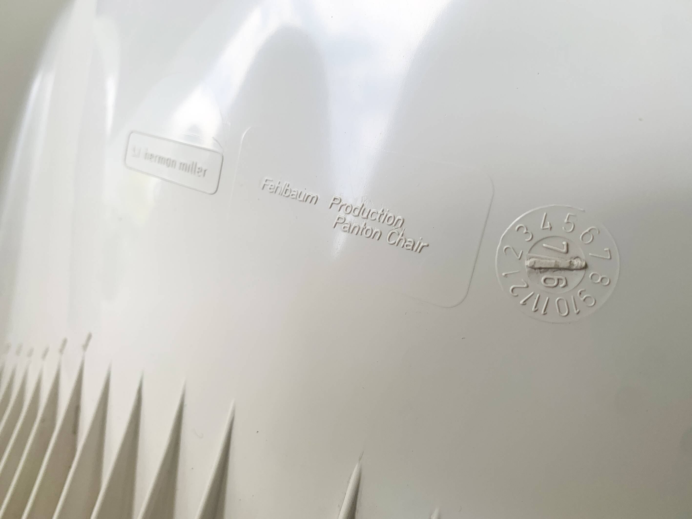 S chairs by Verner Panton for Herman Miller Fehlbaum Production, series of 4