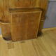 Art-deco cloakroom in walnut 1930/1940
