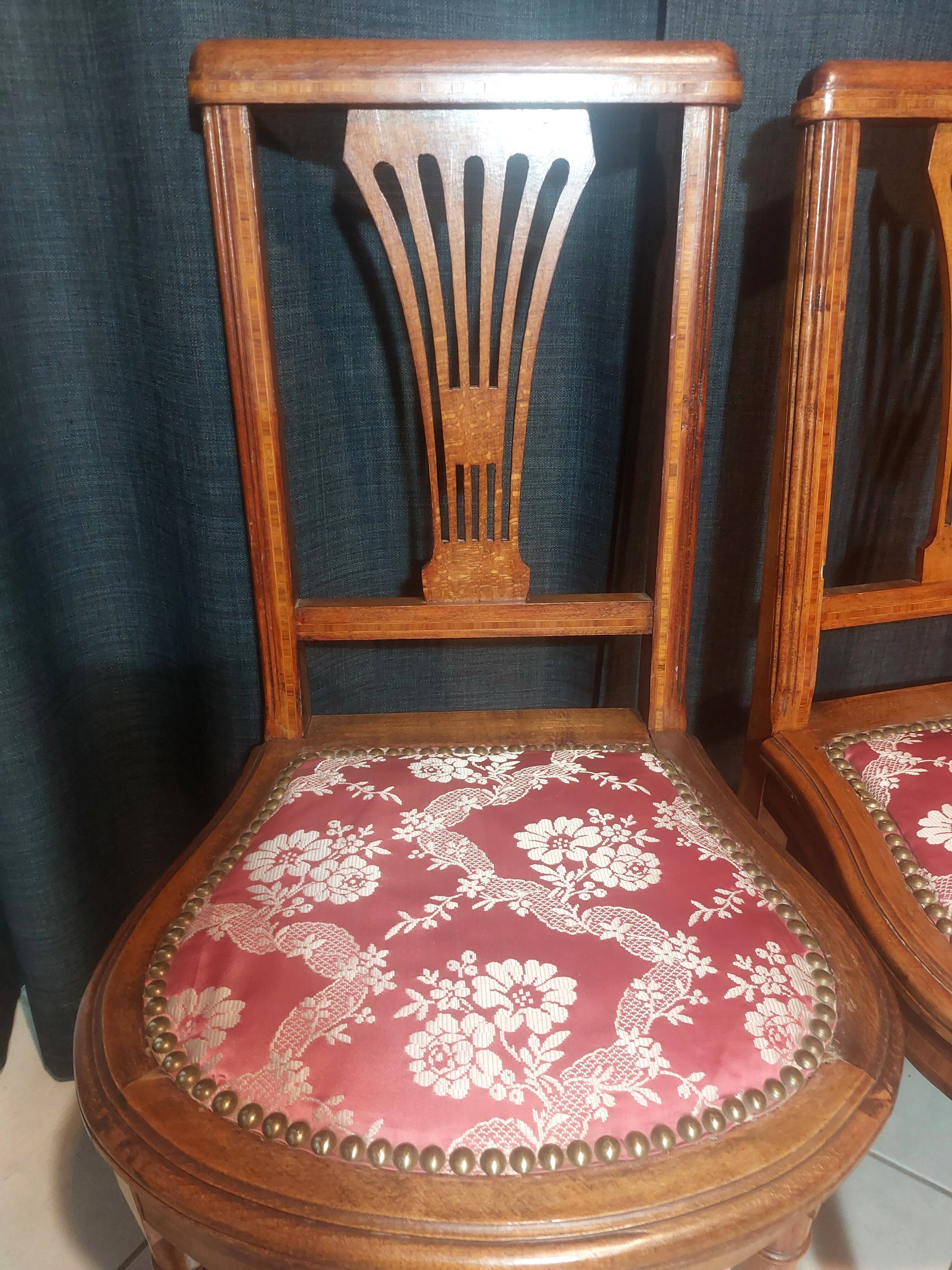 Pair of art deco chairs