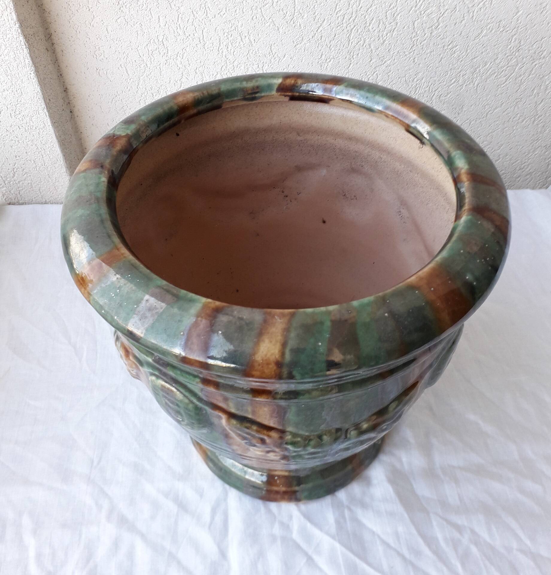 Terracotta flowerpot