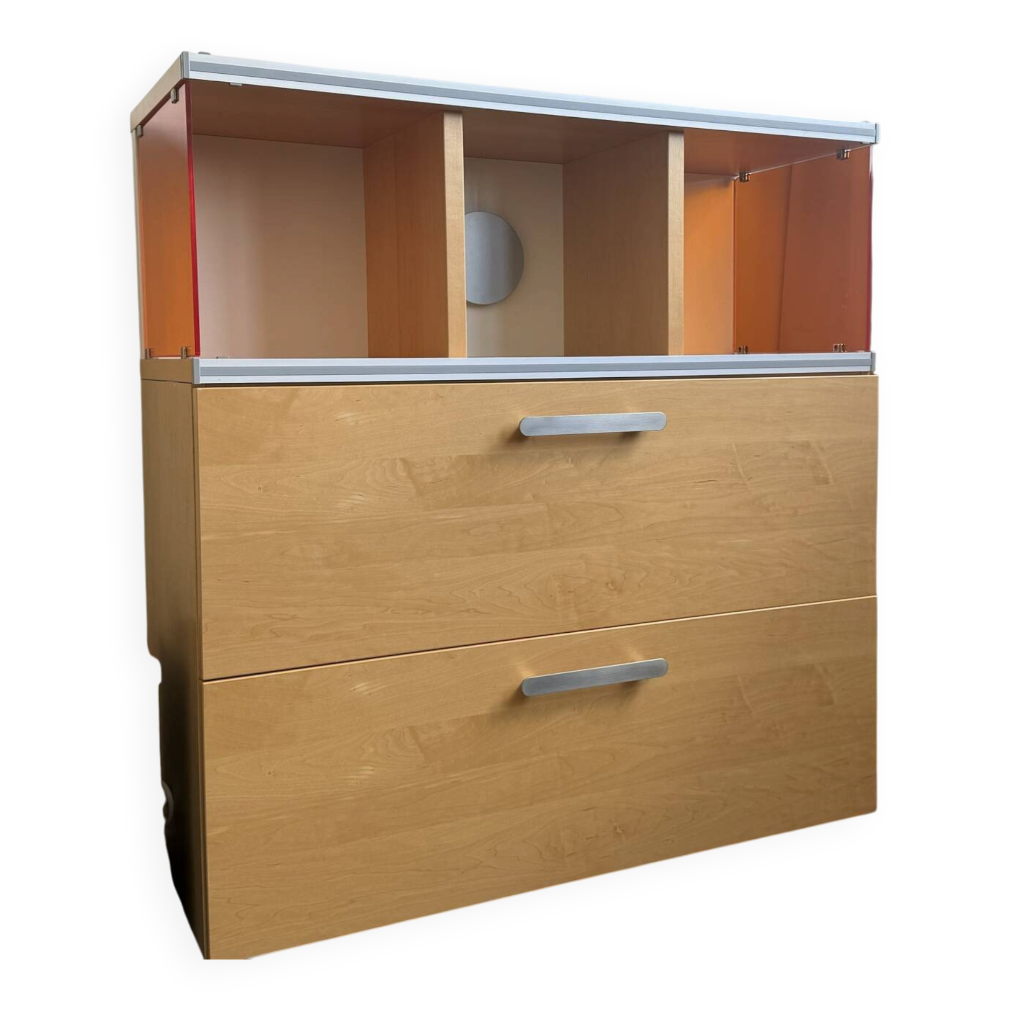 Chest of drawers with 2 drawers hulsta + module