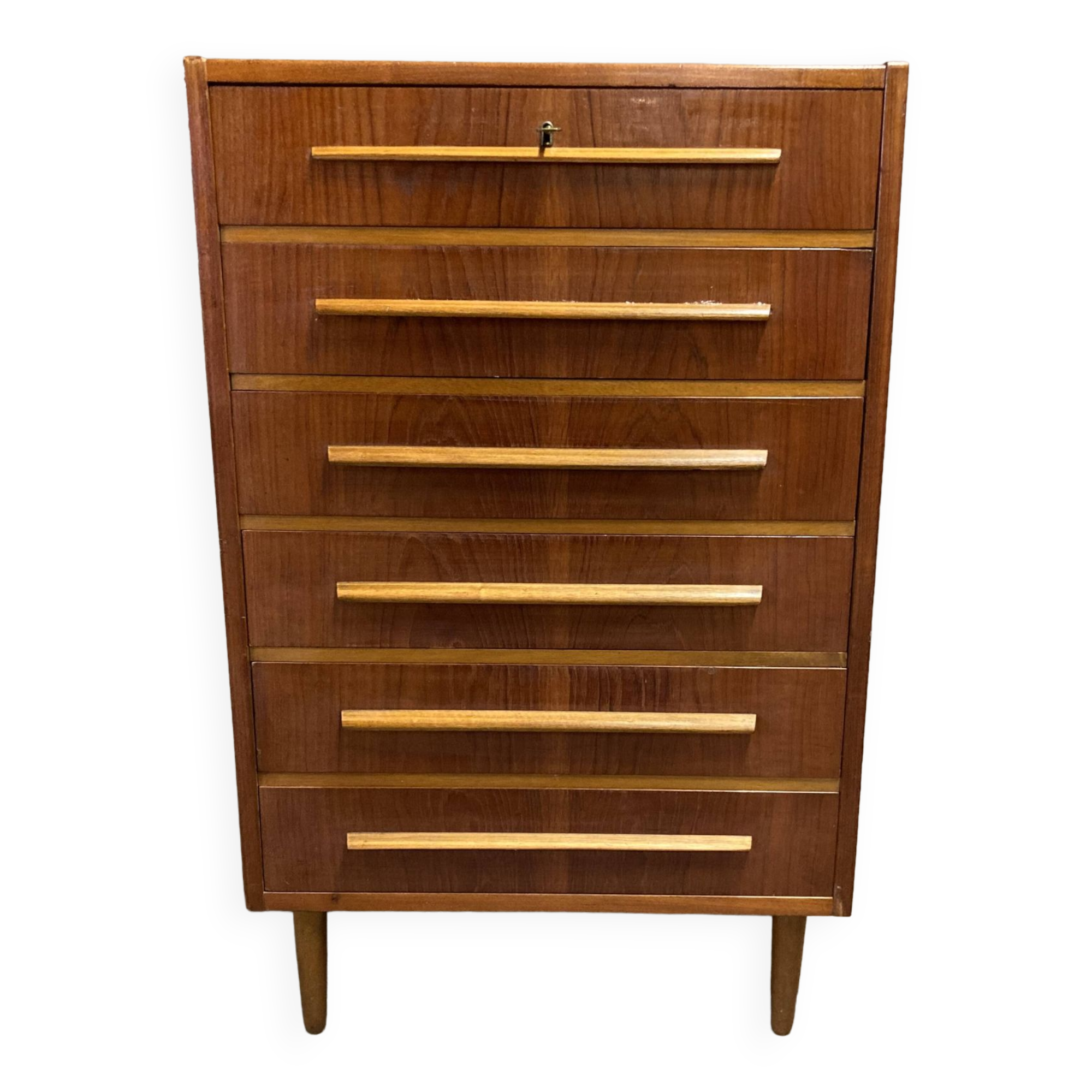 Scandinavian design chest of drawers 1950.