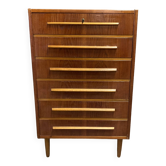 Scandinavian design chest of drawers 1950.