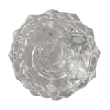 Chrsytal candle holder from reims-signed