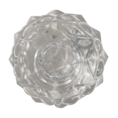 Chrsytal candle holder from reims-signed