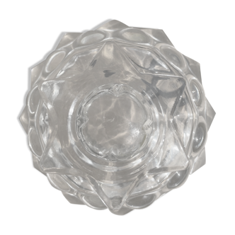 Chrsytal candle holder from reims-signed
