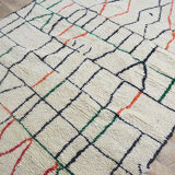 Tapis berbère coloré fait main 320 x 198 cm