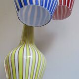 Italian Glass Pendant Lamp by Flavio Poli for Seguso Vetri Darte, 1950s