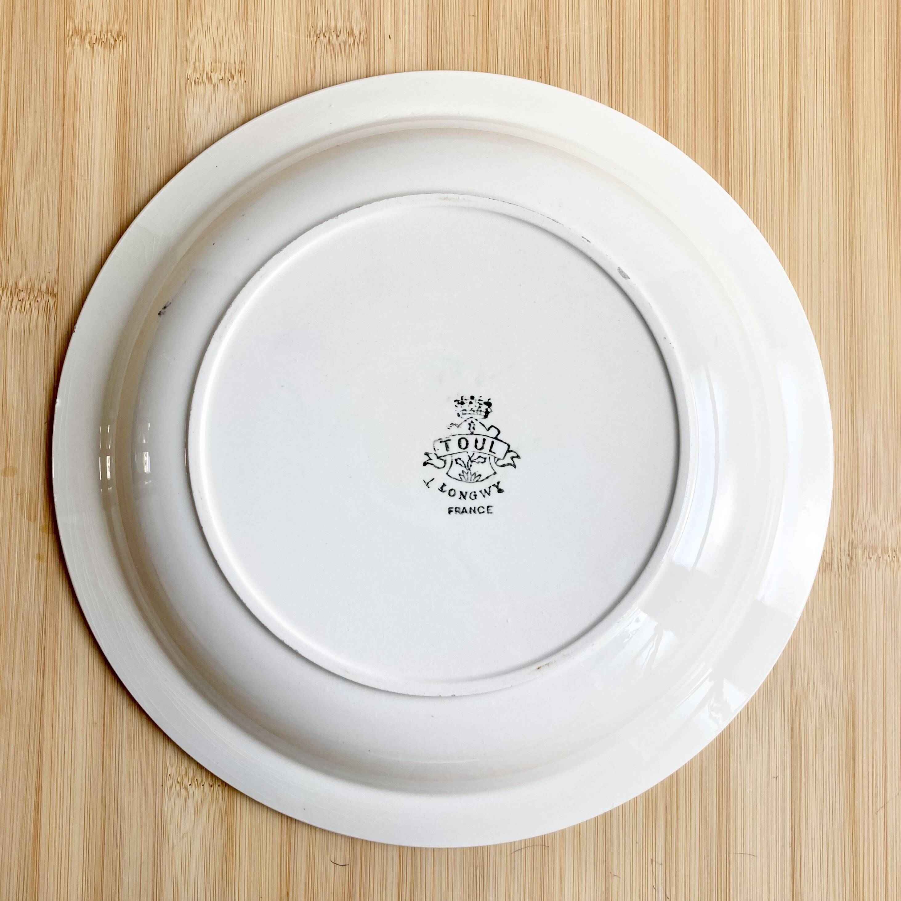 Deep dish Terre de fer Longwy