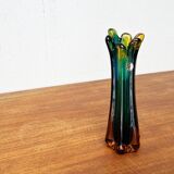 Italian Sommerso vase in Murano glass attributed to Flavio Poli for Seguso, 1970s.