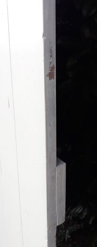 Door h175xl89.8cm cellar, outbuilding