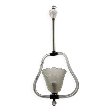 Murano Glass Barovier Light Pendant 1950’s