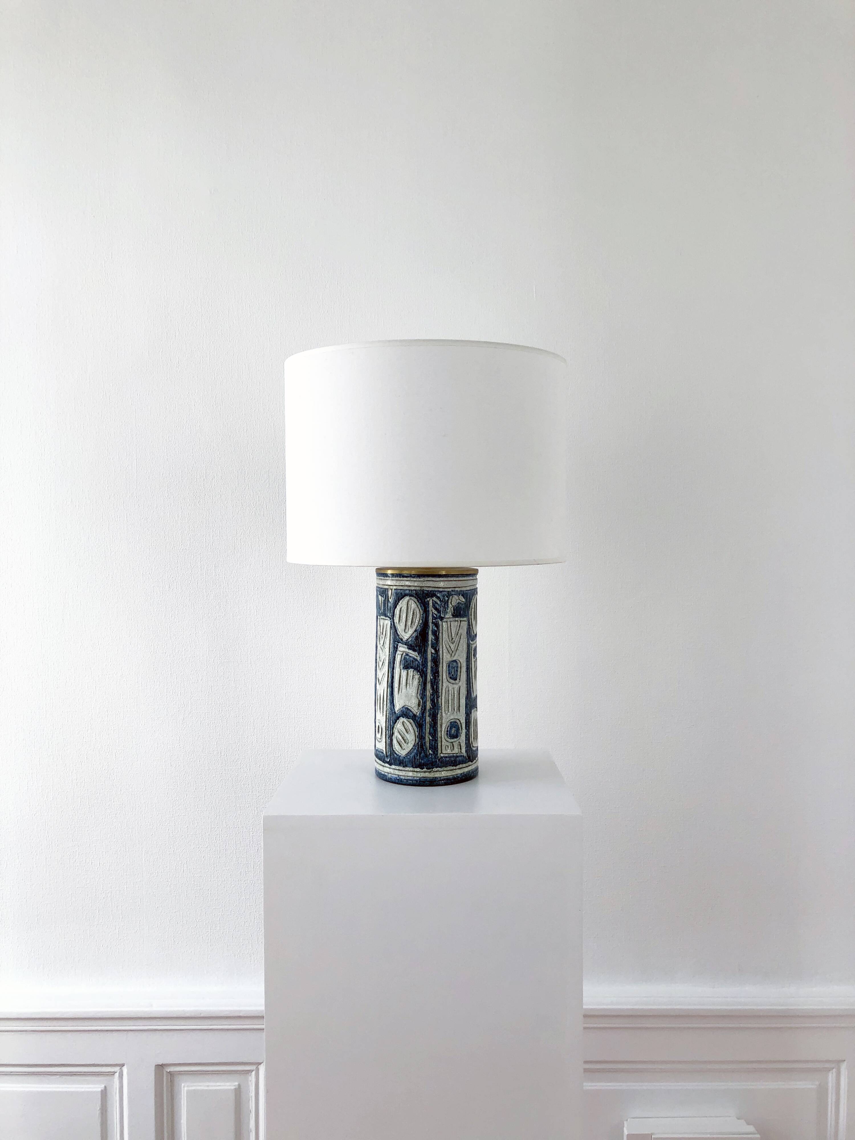 Vintage ceramic lamp Fratelli Fanciullacci 1960