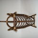 Bamboo magazine holder, rattan