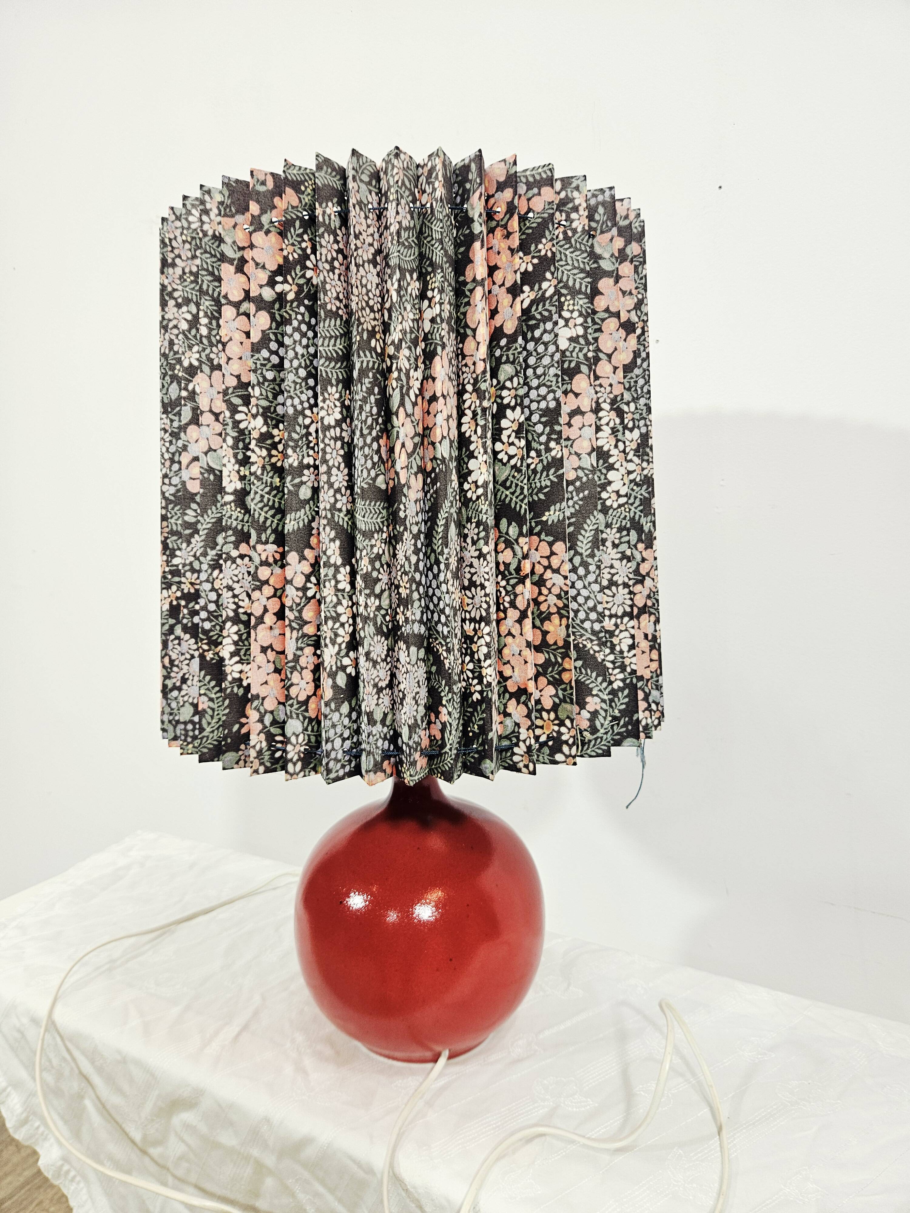 Unique ceramic table lamp ARO Leuchte 574 – Vintage 1960s/1970s.