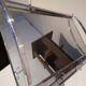 DLG Adnet Modernist Art Deco Glass and Chromed Brass Serving Tray