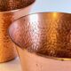 HAMMERED COPPER CACHE-POTS 1960s
