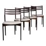 Suite of 4 Chairs by Vestervig Eriksen for Brdr. Tromborg - Rosewood - Ca 1960