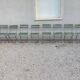 9 chaises de jardin pliables