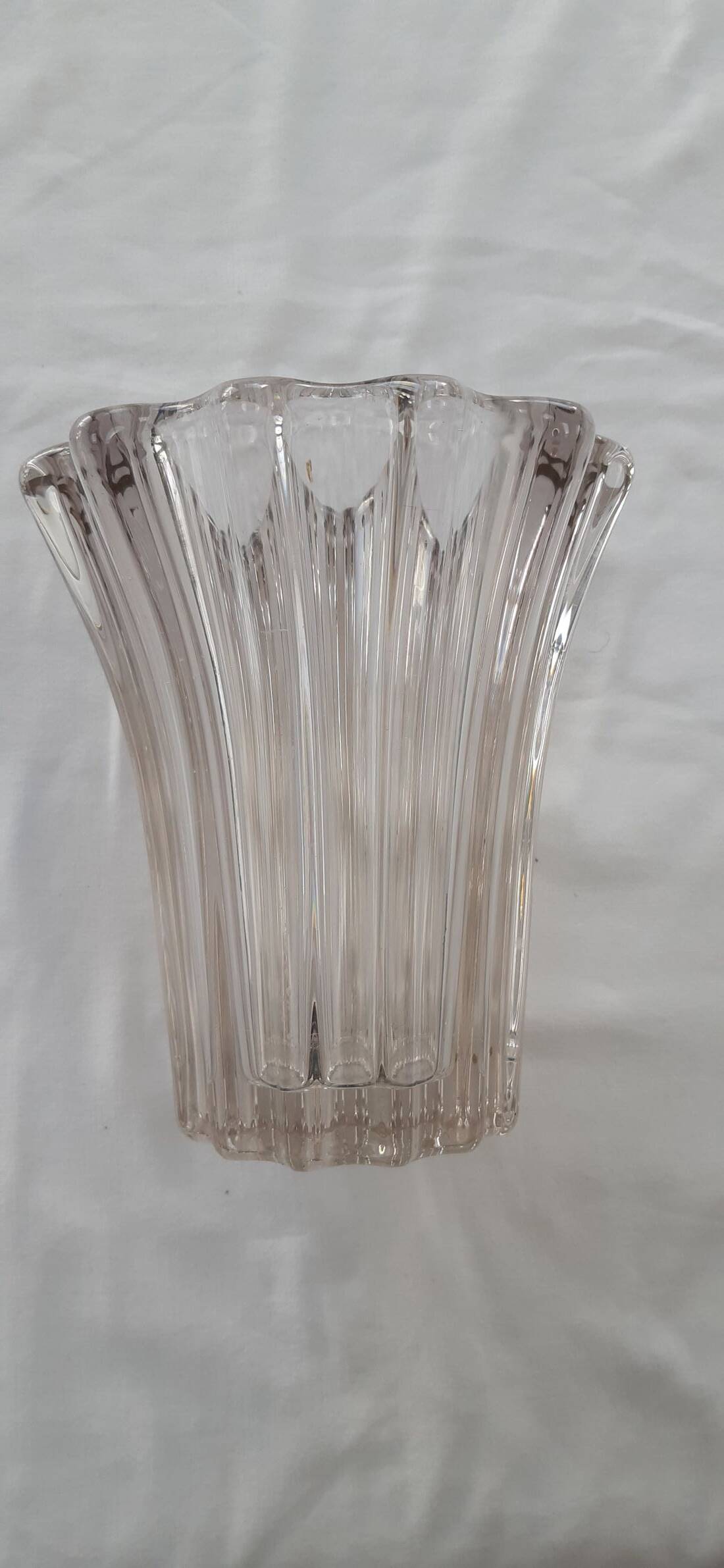 Small crystal vase