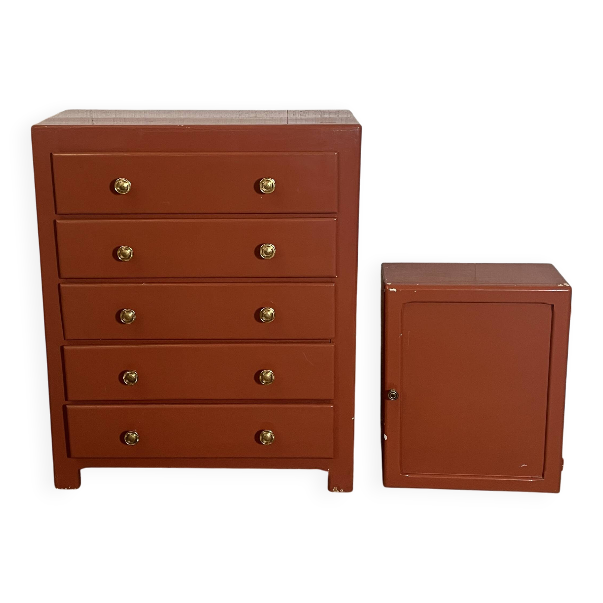 Chiffonnier et son petit meuble