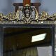 Black and gold Napoleon III mirror, 19th century, 115x86cm