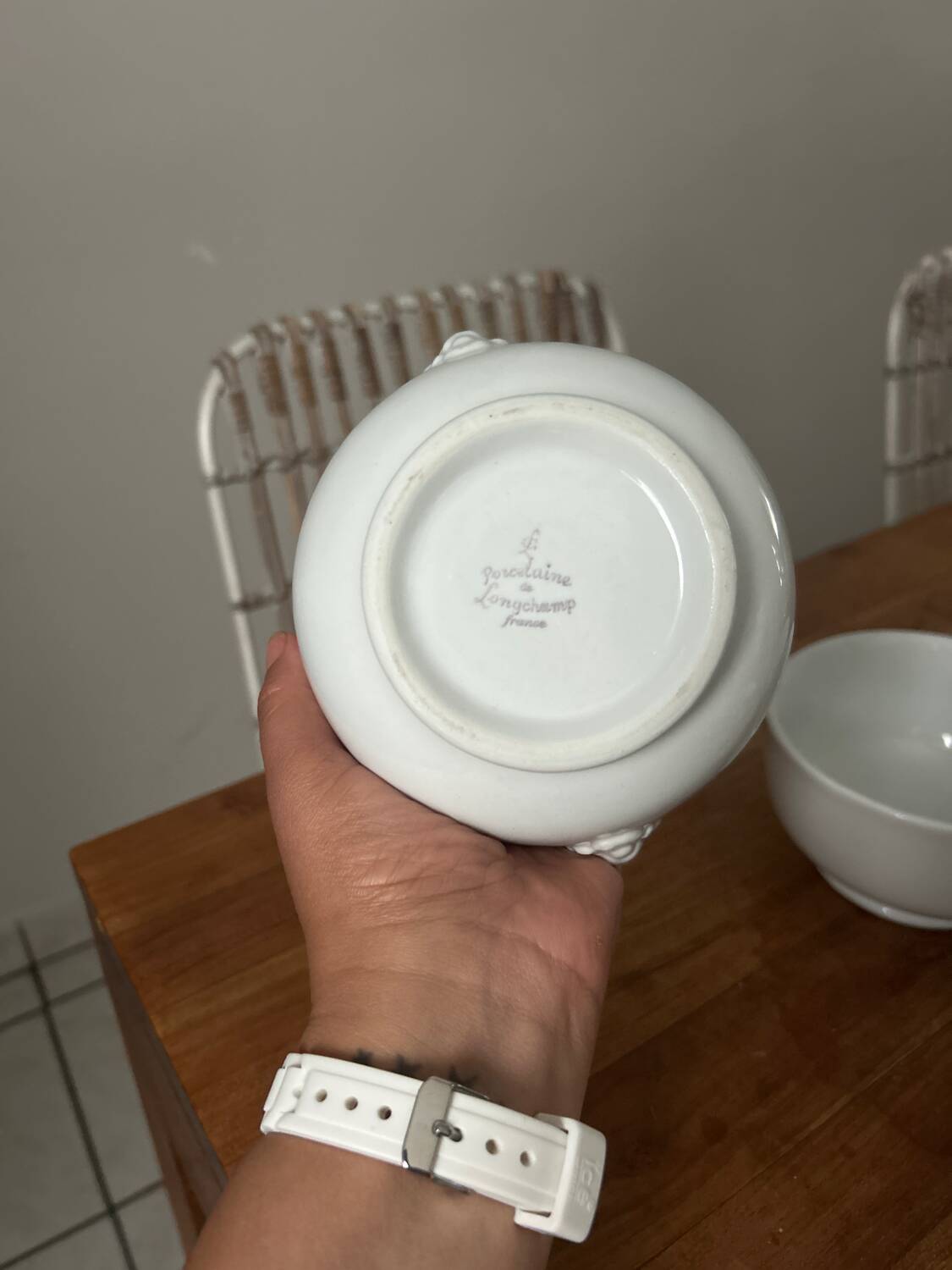 Lonchamp porcelain bowl