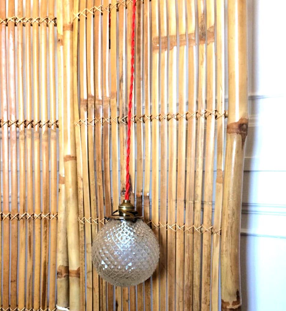 Diamond ball walking lamp