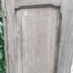 Small auxiliary sandblasted piece of furniture
