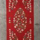 Romanian kilim rug from the 1950s