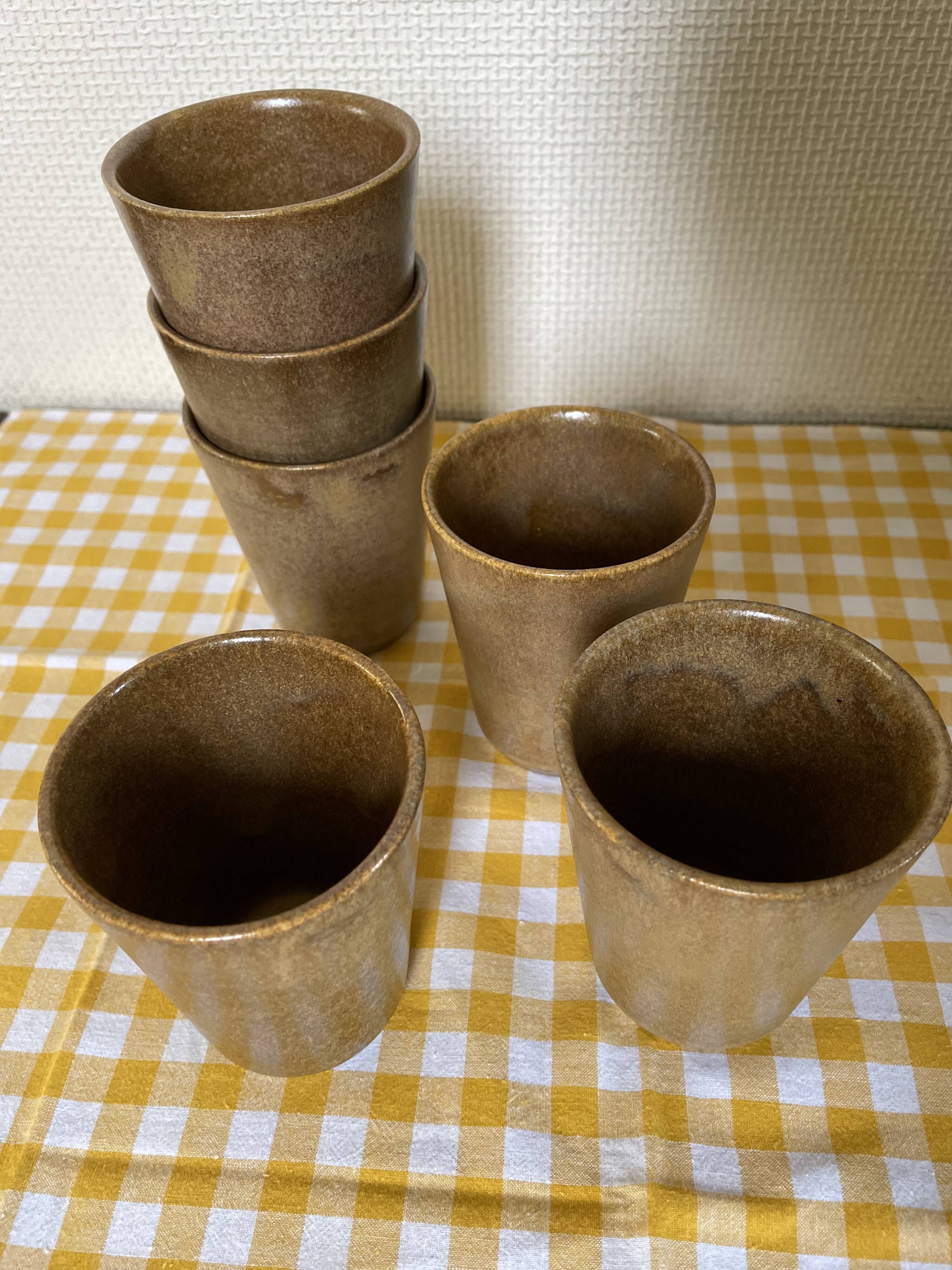 Digoin stoneware mugs