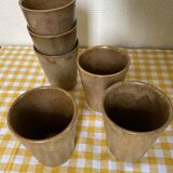 Digoin stoneware mugs