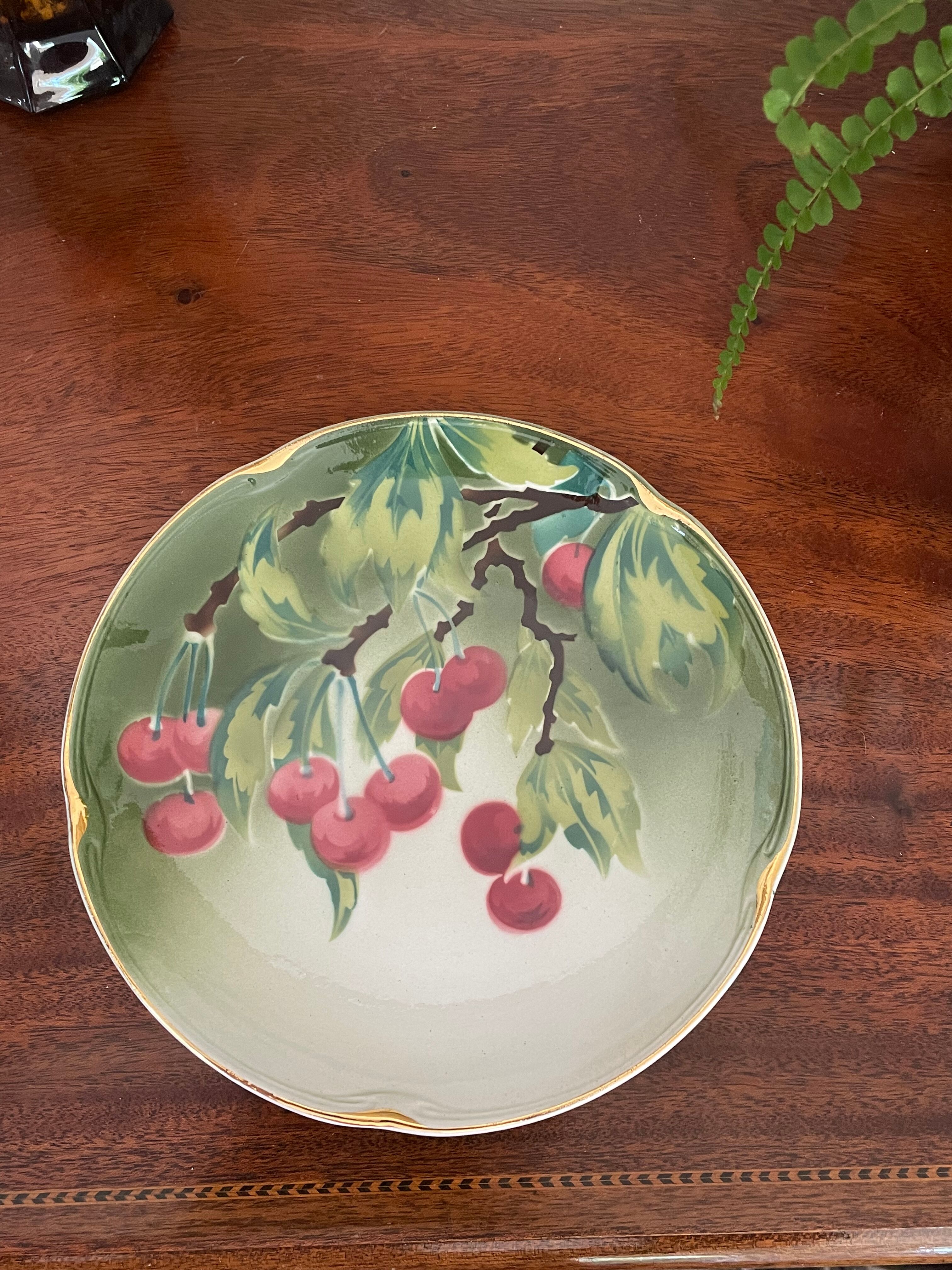 10 K&G Lunéville dessert plates