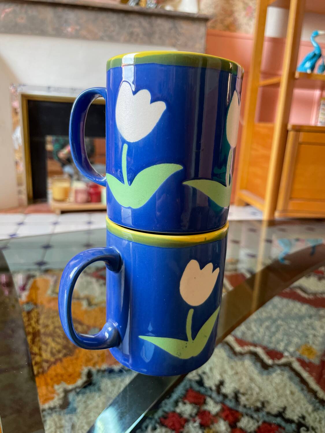 Duo de mugs « just mugs » 80’