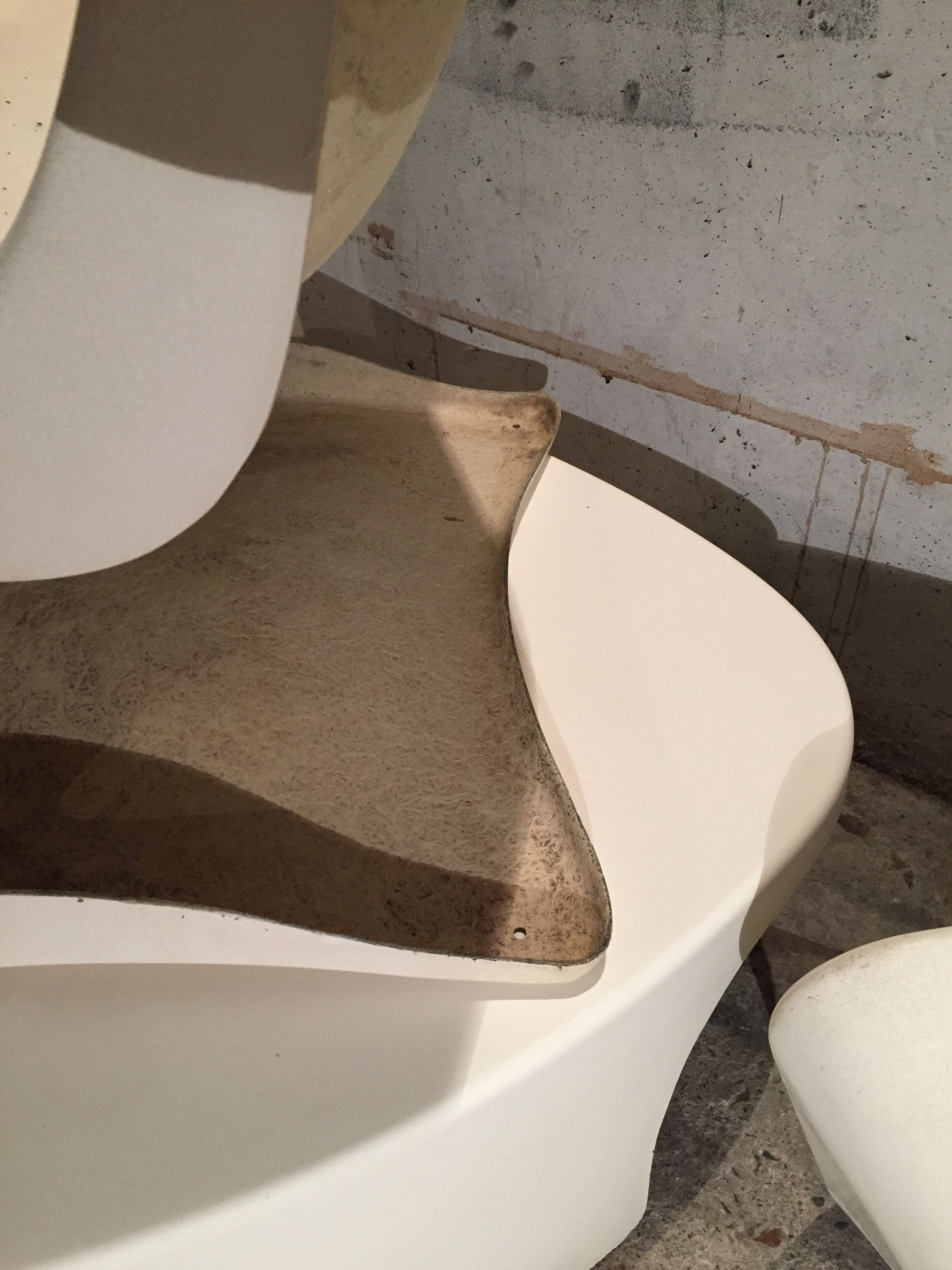 Two armchairs and a coffee table