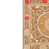 Hand-knotted rug Turkish vintage 127x136 cm