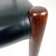 Set of 2 Niels Møller Model No 82 Chairs in Rosewood & Leather Denmark 60’s