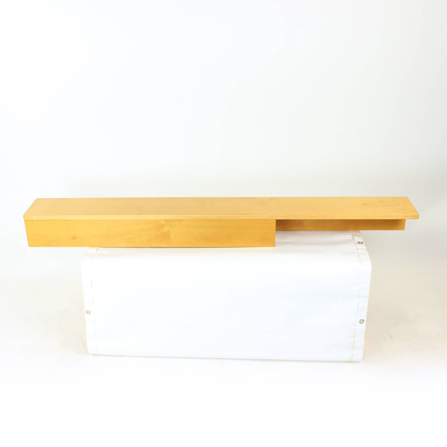Floating Shelf In Birch By Up Zavody, Czechoslovakia 1986
