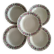 Limoges Bernardaud 5 Deep Plates in porcelain