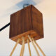 Scandinavian suspension in teak and acrylic Perspex from the 1960s.