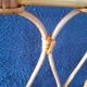 1960s rattan wall shelf