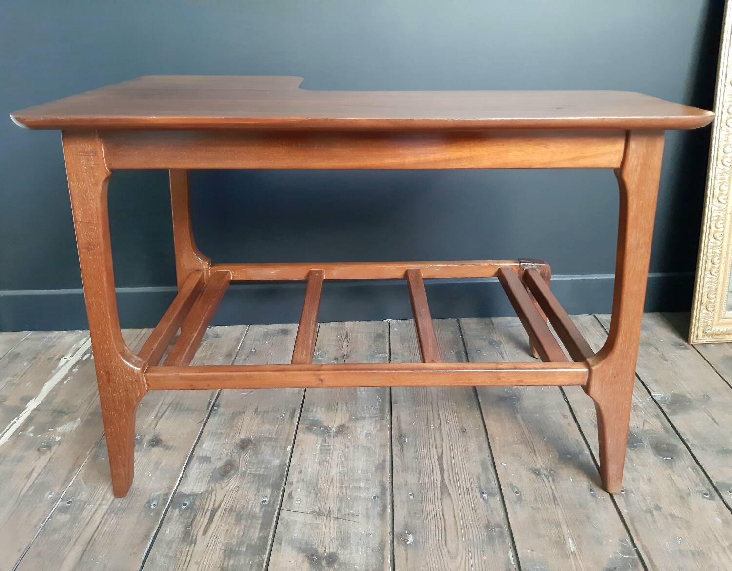 Vintage coffee table, antique Danish furniture