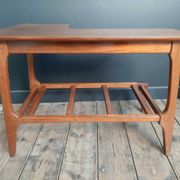 Vintage coffee table, antique Danish furniture