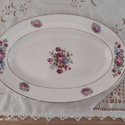 Sarreguemines oval dish, Guy model