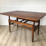 "Elevator" teak table by Kai Kristiansen
